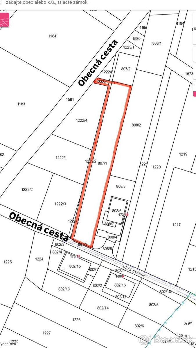 Krásny stavebný pozemok v Kynceľovej