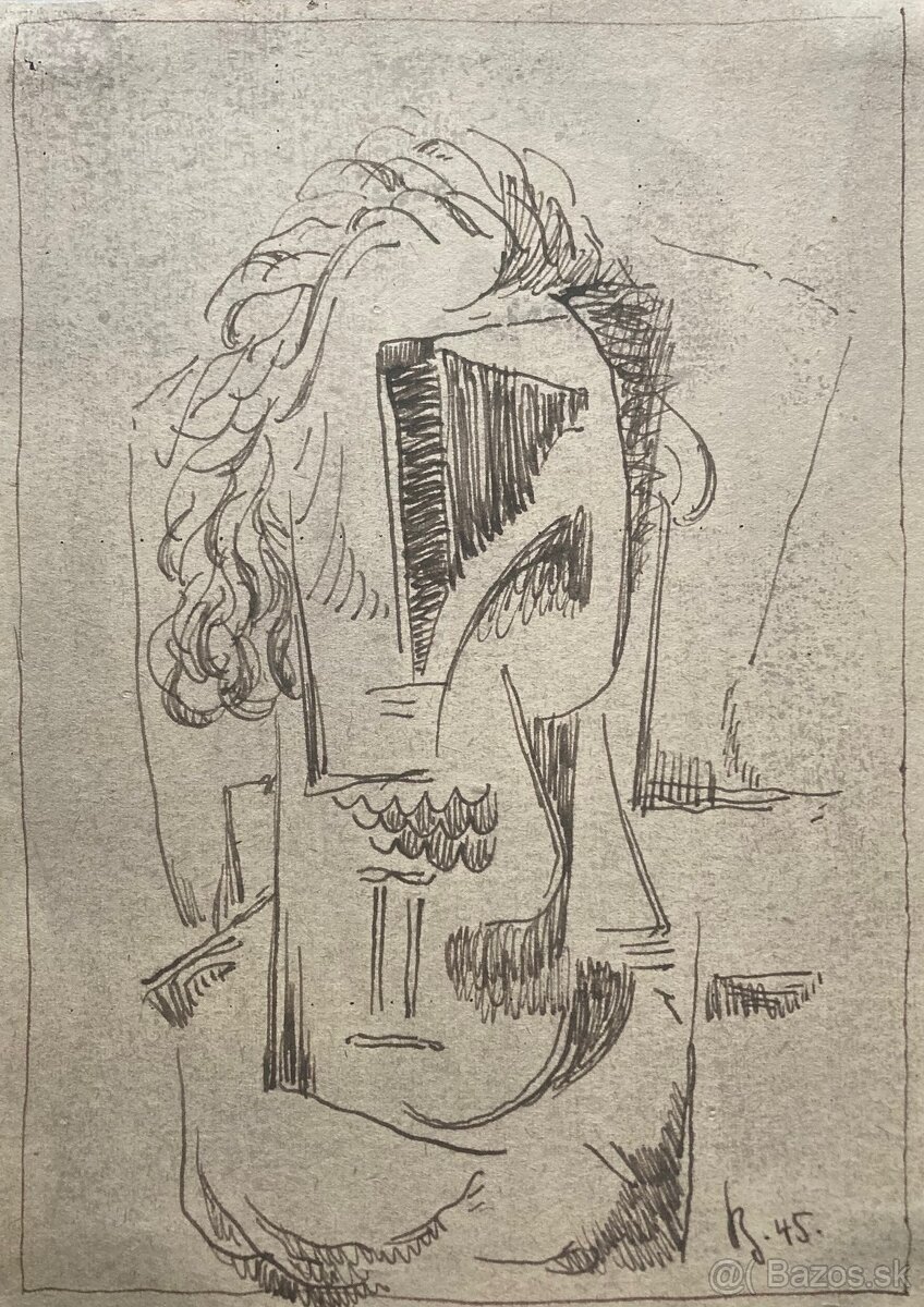 3 x Vlastimil Beneš, kresby