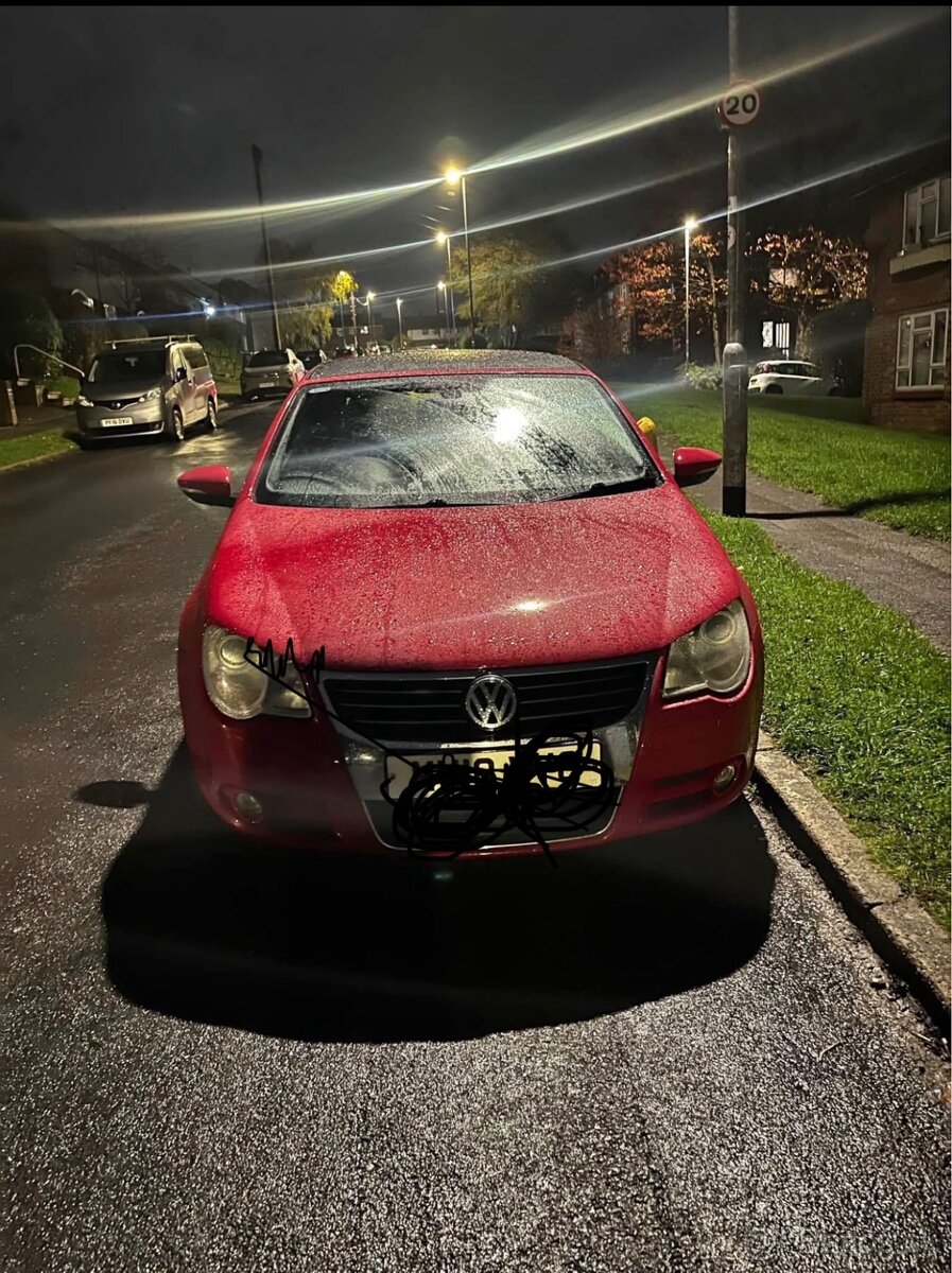 Dovoz gb Volkswagen eos 2.0 tdi automat