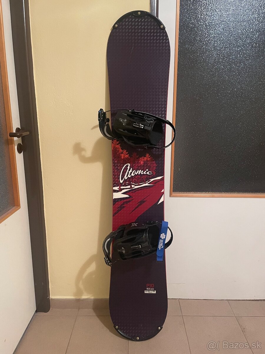 Predám Snowboard Atomic PIQ 165cm Wide