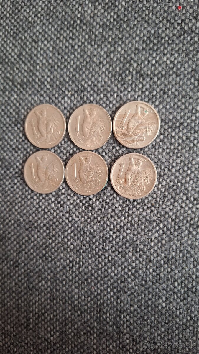 1 koruna Československo