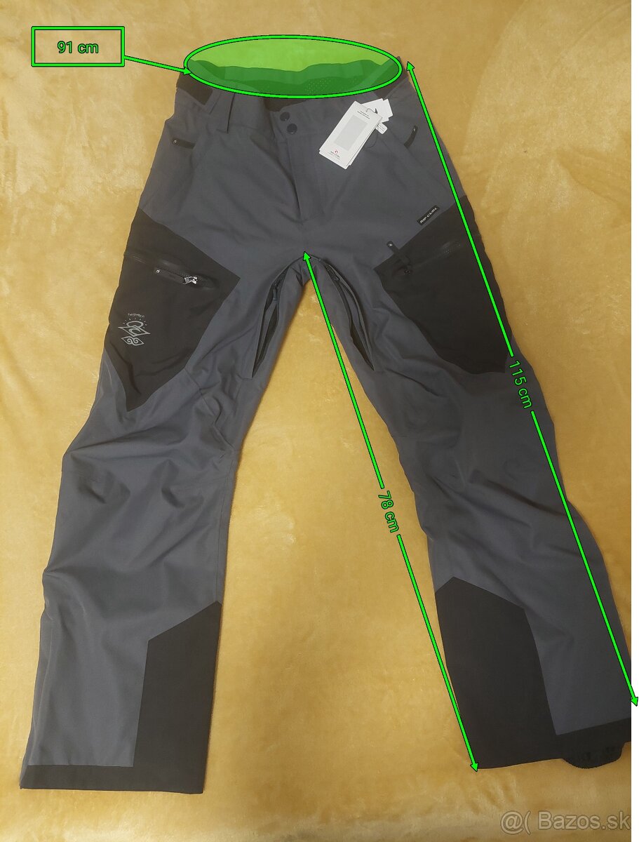 Nove lyžiarske nohavice Rip Curl vodoodolnosť 20000 20K
