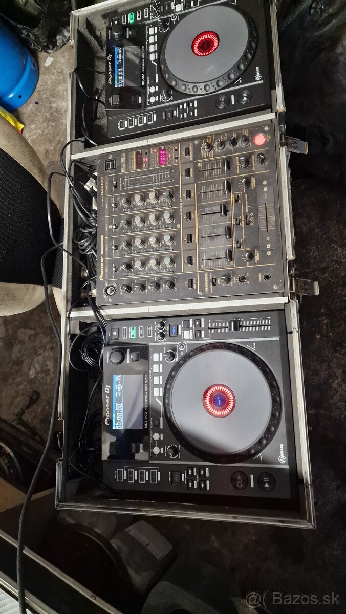 Predám komplet dj set 2x prehrávač geminy mdj 900+pionier dj