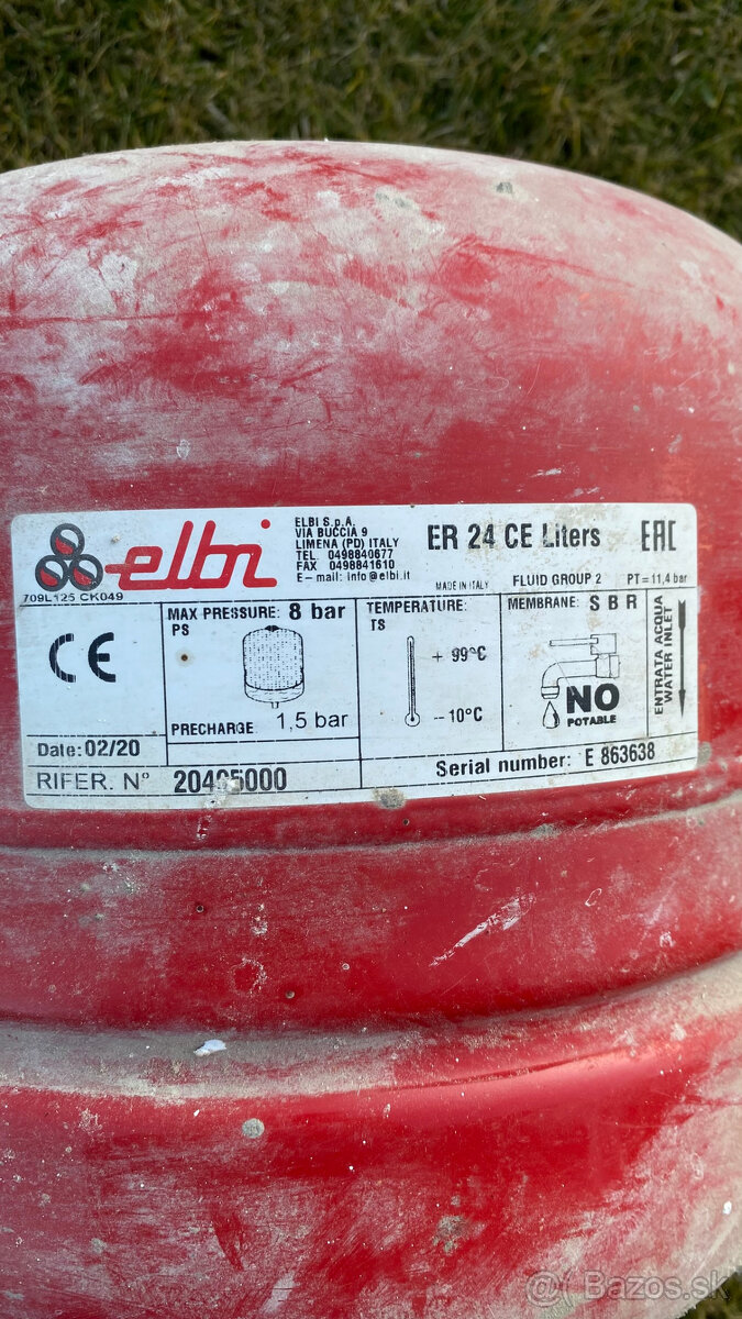 Expanzná nádoba ELBI 24litrov