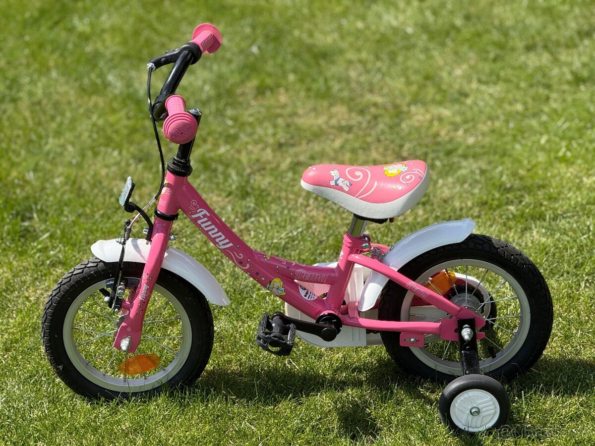 Dievčenský bicykel Dema - Funny 12