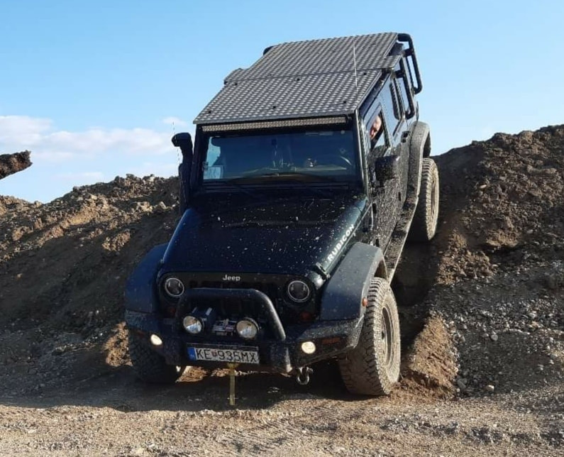 Stresny nosic, klietka, Wrangler