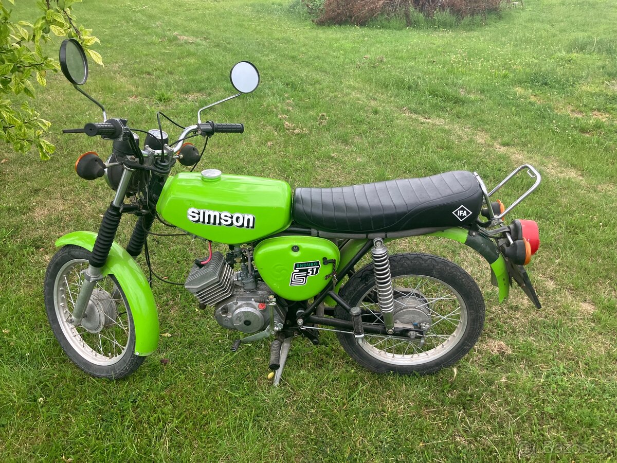 Predám simson s51 enduro