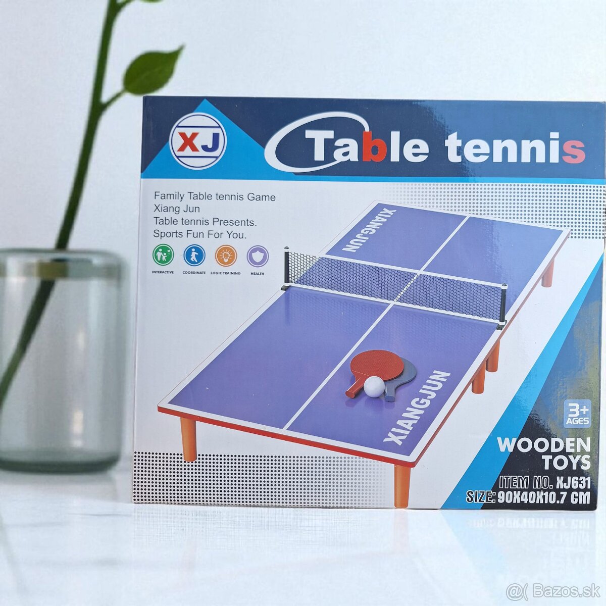 DETSKÝ MINI STOLNÝ TENIS S PRÍSLUŠENSTVOM