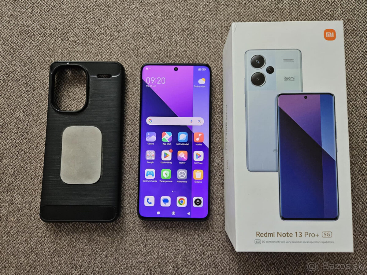 Xiaomi Redmi Note 13 PRO+ 5G 512GB pamat, 12gb ram, v zaruke