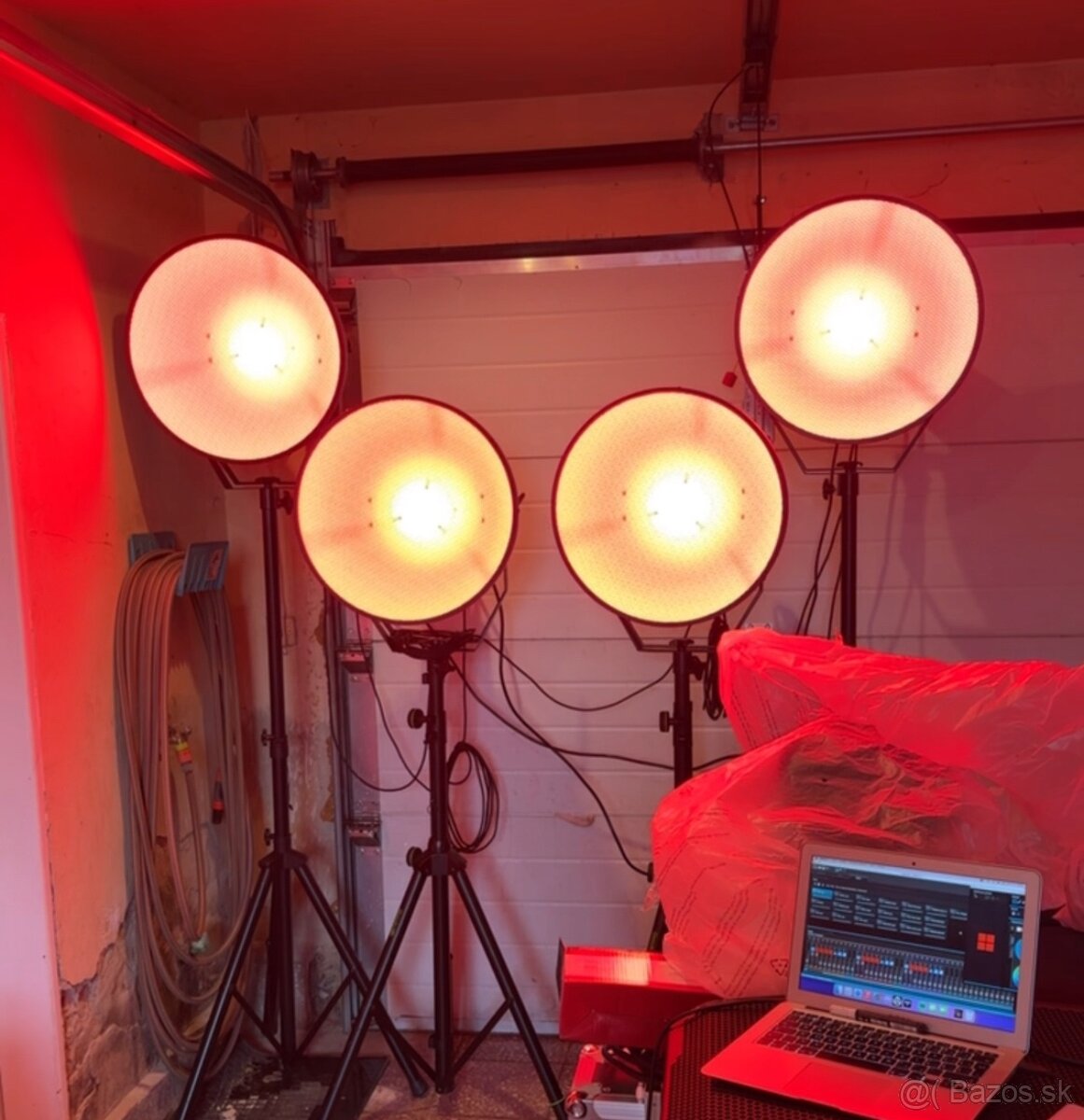 Retro led lampy RGBA