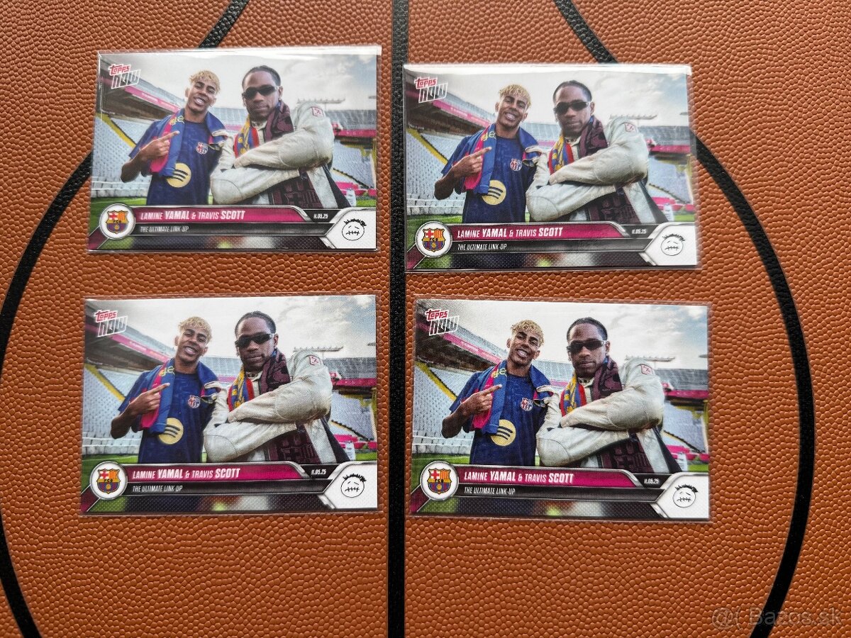 Travis Scott Lamine Yamal Topps