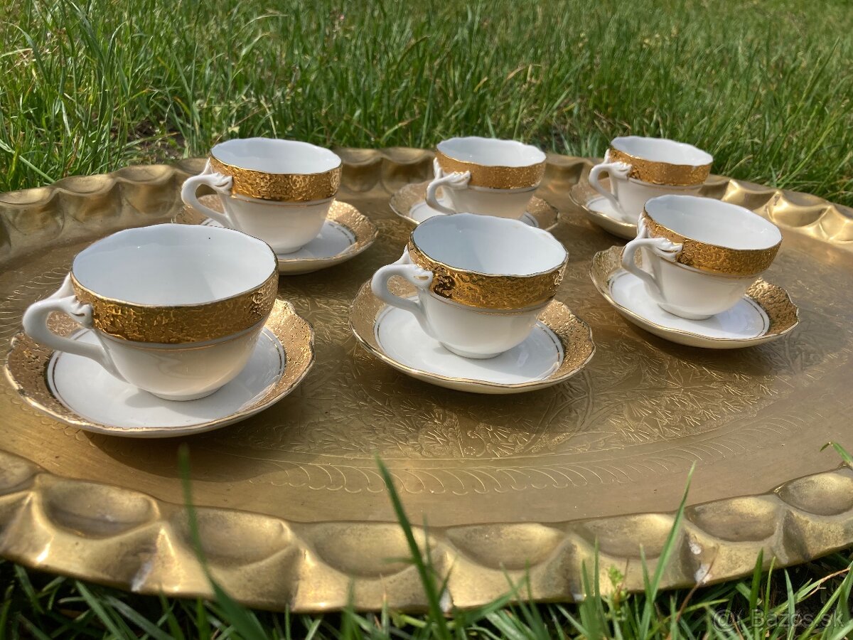 Kompletná porcelanova čajova súprava 12ks