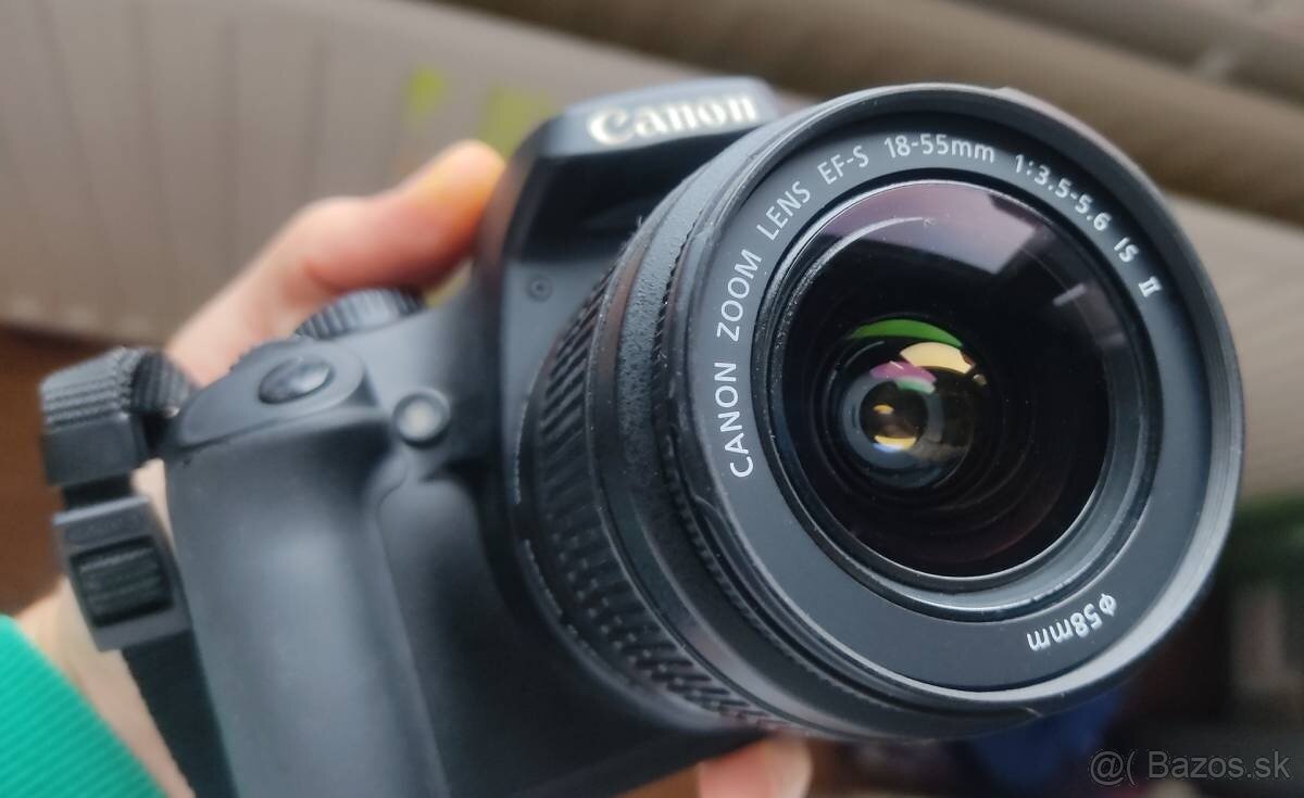 Canon EOS 1000D kit + nová brašňa (TOP stav)
