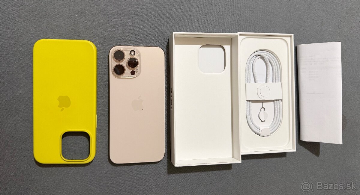 ,,NOVÝ “ Iphone 16Pro Max 256giga Desert Titanium