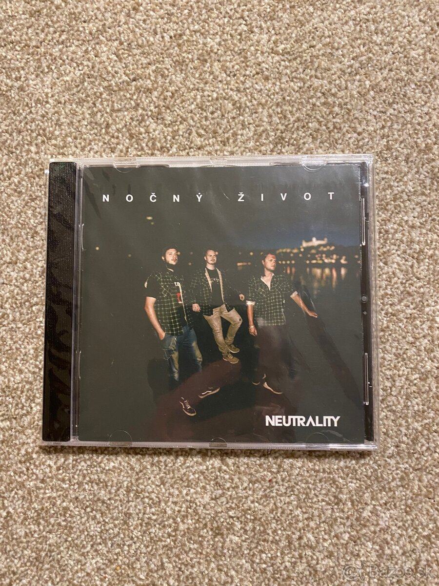 Cd Neutrality - Nočný život + odznak (zabalené, lim. 327ks)