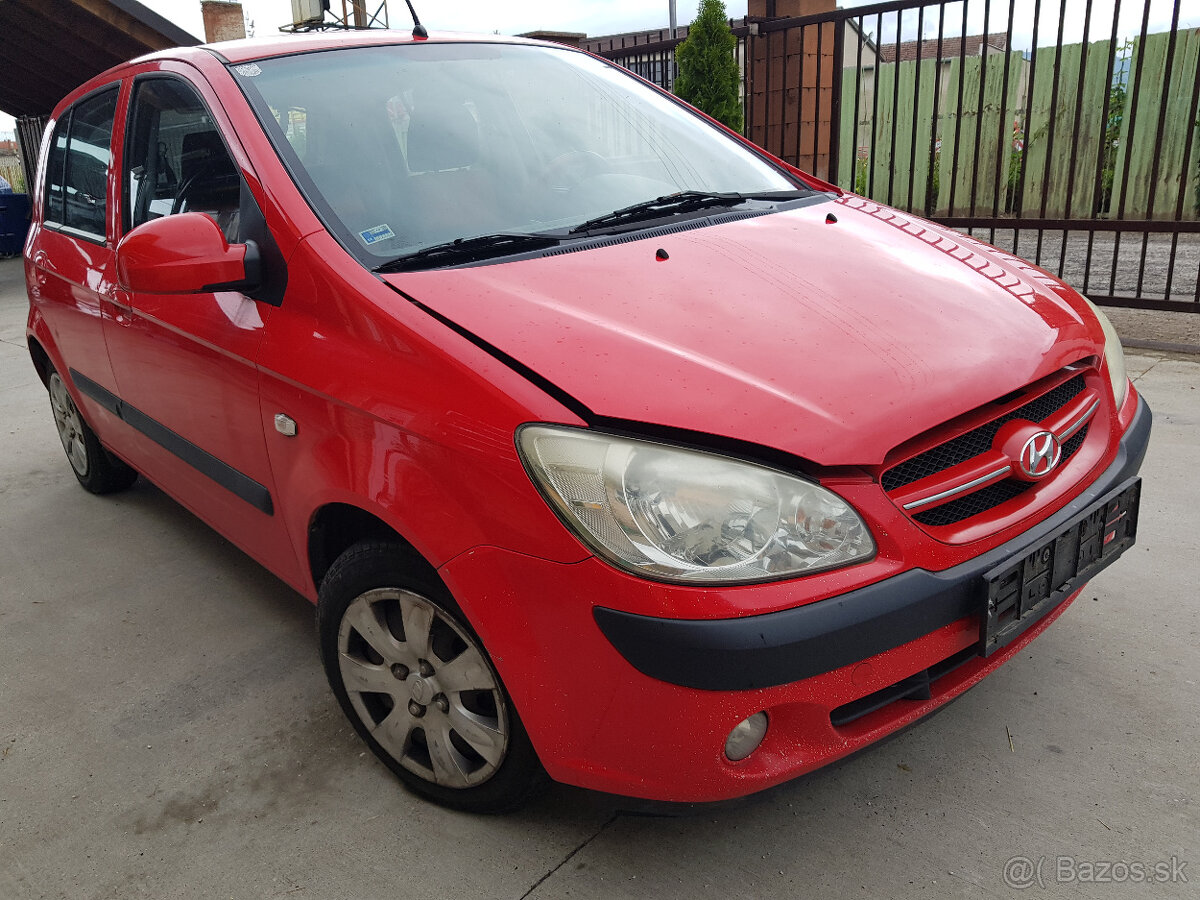 HYUNDAI GETZ 1,0B 49KW RV.2008