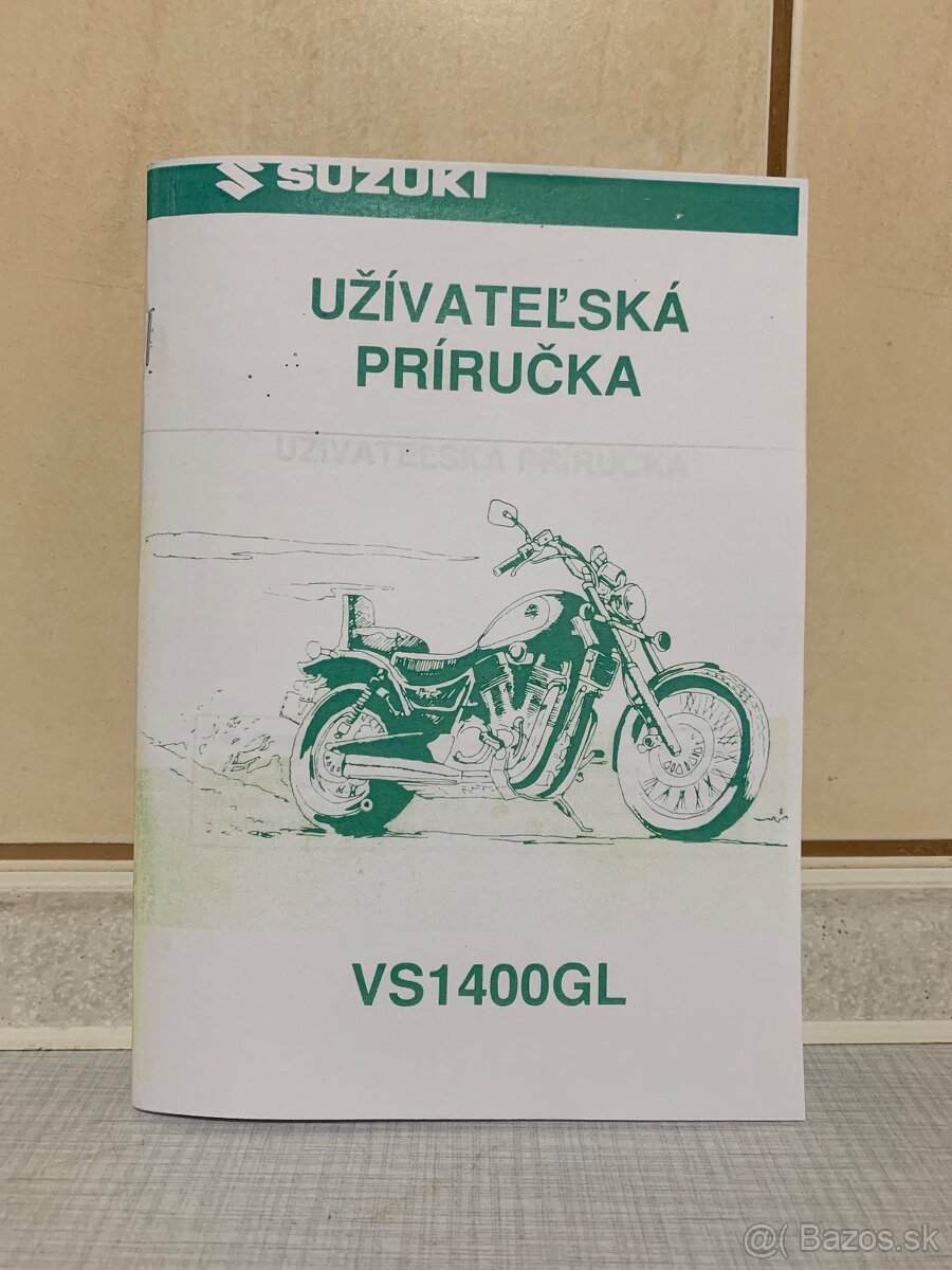 Suzuki Intruder 1400 Prirucka