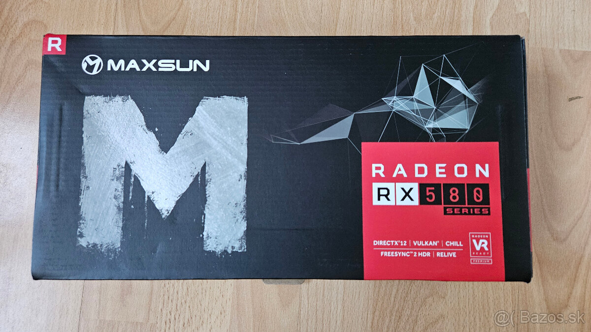 Grafická karta MAXSUN Radeon RX580 2048SP, 8GB GDDR5, 256bit