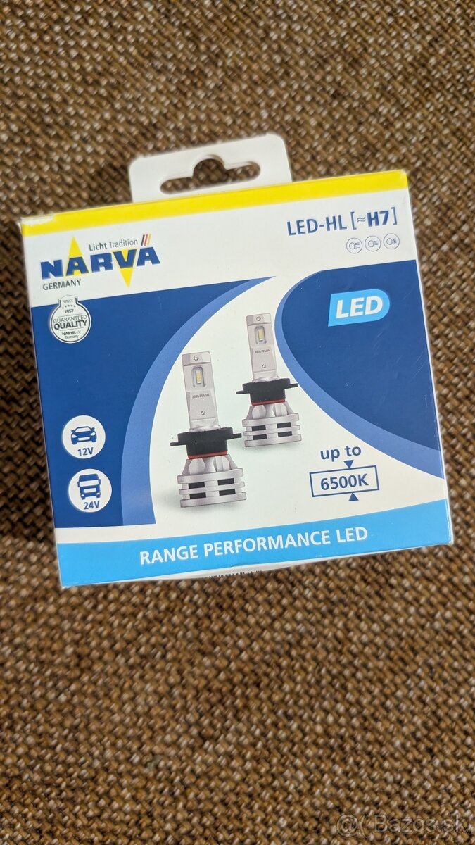 Led žiarovky Narva H7