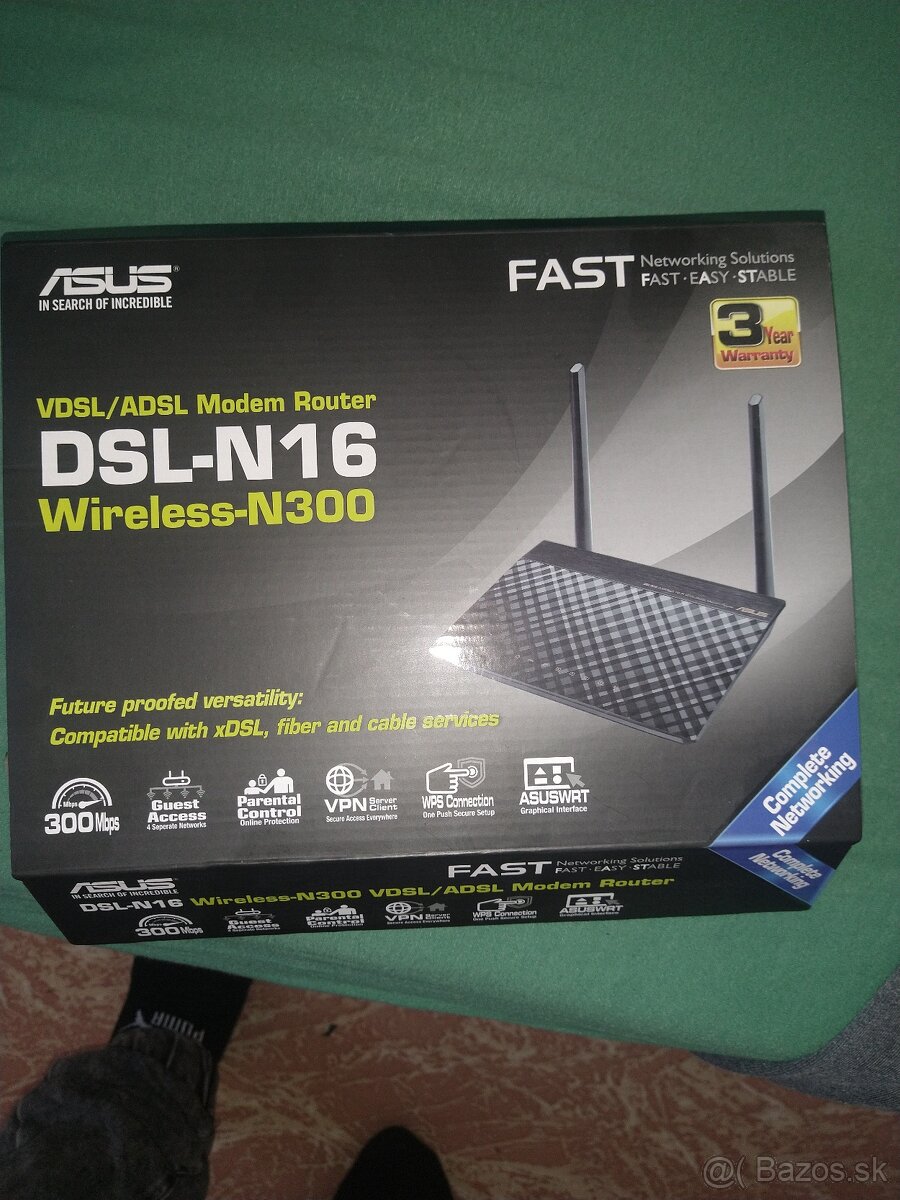 Modem Asus DSL-N16 Wireless - N300 VDSL/ADSL