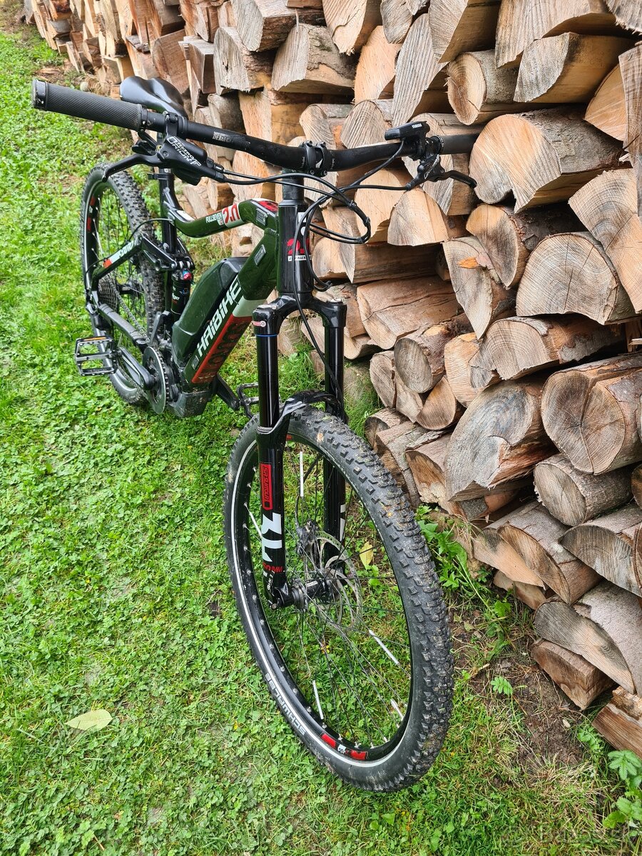 Celodpruzeny elektrobicykel Haibike