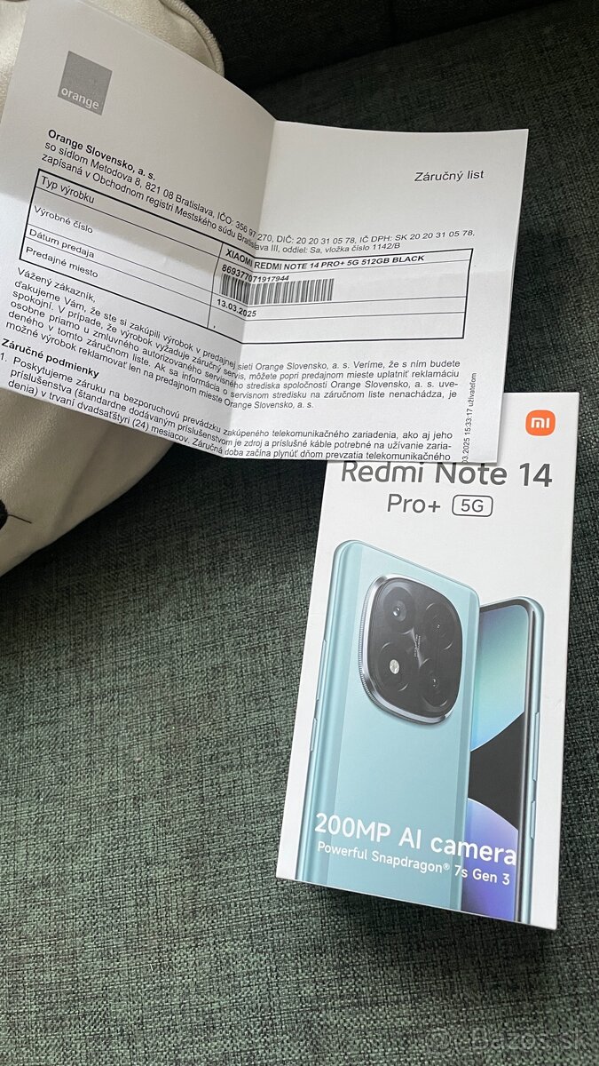 Redmi note 14 Pro+ 5g