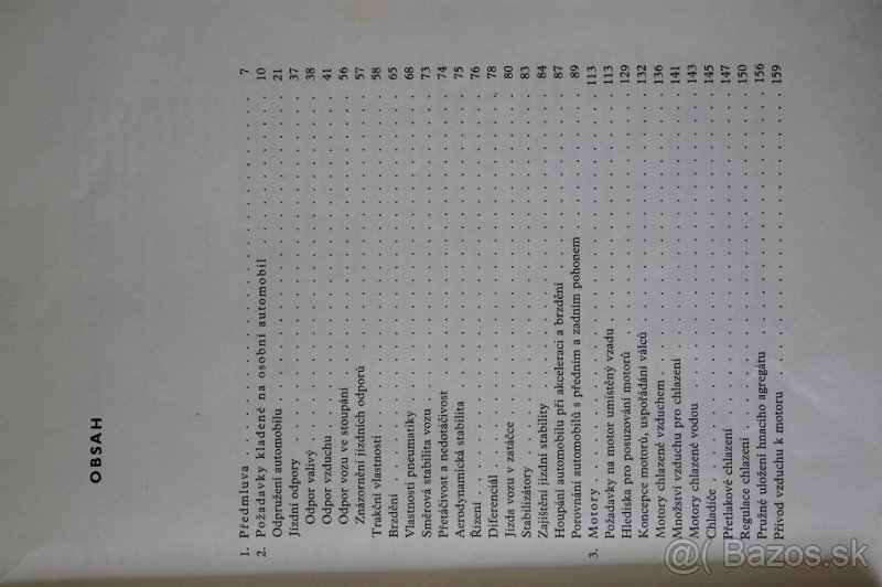 Predám knihu "Automobily s motorem vzadu"