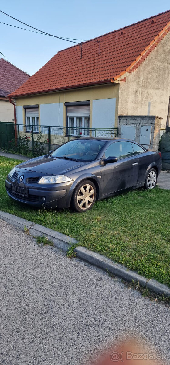 Renault Megane Kabriolet 2,0 benzín 2006 - DOVOZ DE