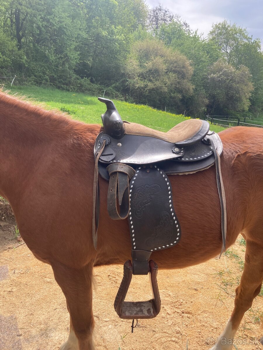 Detské westernové pony sedlo