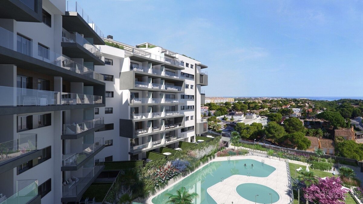 2- a 3-izbové byty s výhľadom na oceán v Dehesa de Campoamor