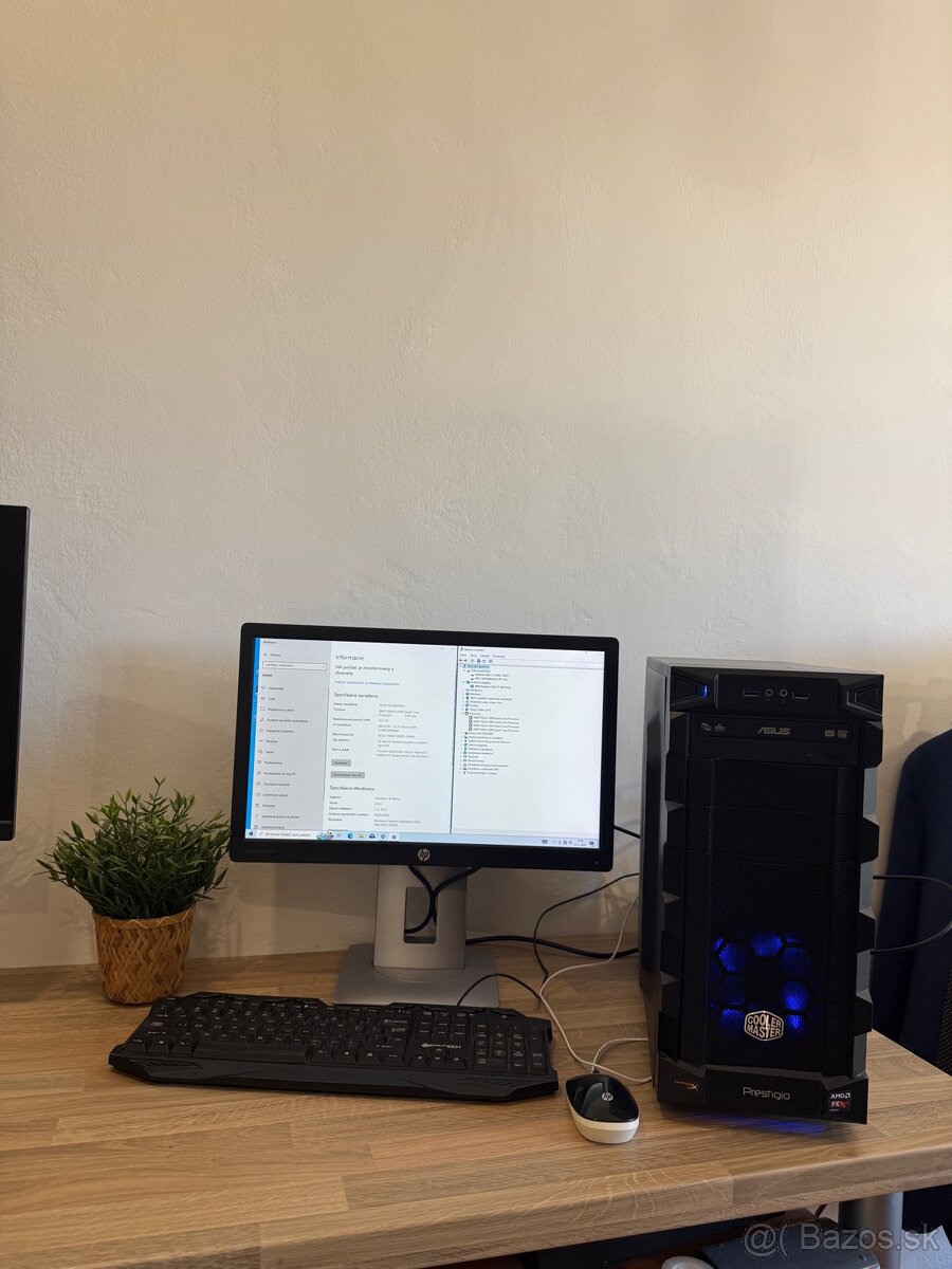 Predám pc zostavu, 4 jadro, ssd, 16GB Ram, Win 10