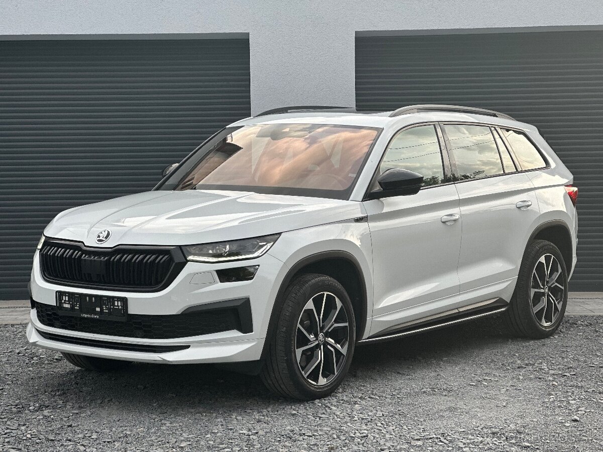 ŠKODA KODIAQ SPORTLINE 4x4 2.0 TDI 147 KW TAŽNÉ vyhřev m2022