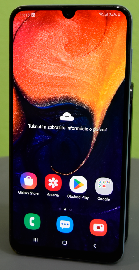 Predám Samsung Galaxy A50 – biely, plne funkčný