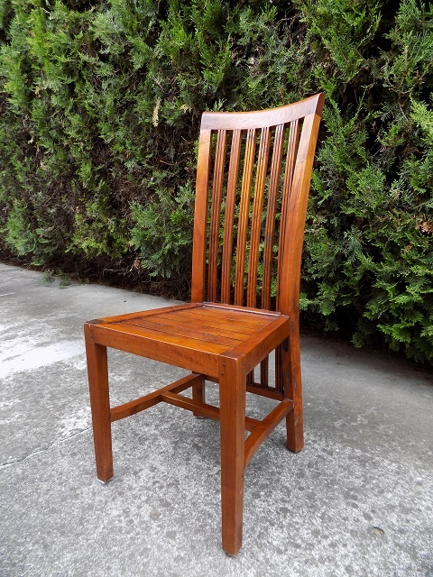 Stolička teak 4 kusy
