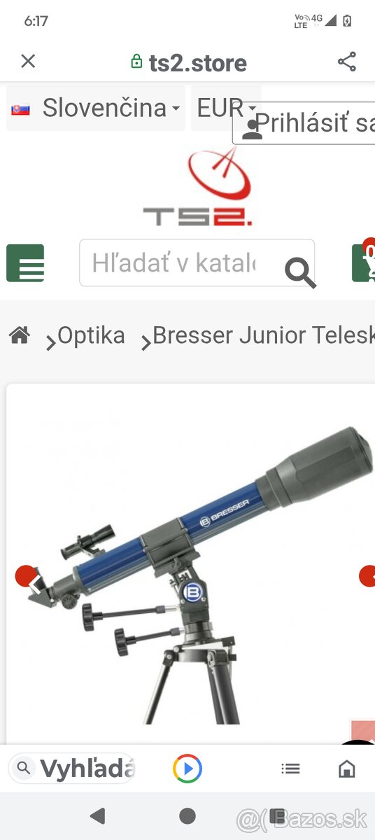 Hvezdarsky ďalekohľad