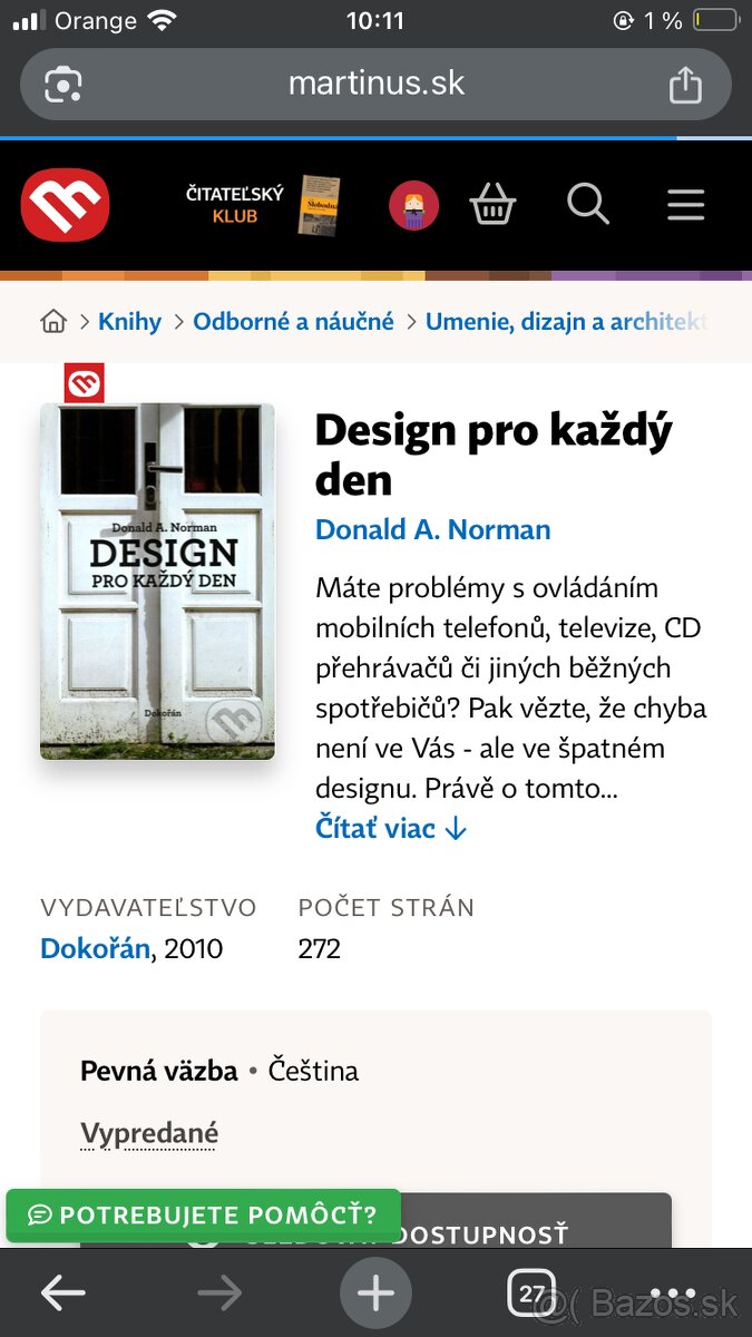 KUPIM knihu Design pro kazdy den