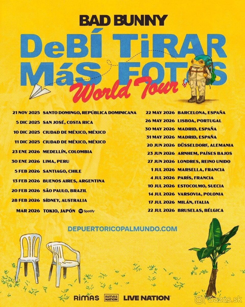 Bad Bunny Dusseldorf 21.6.2026