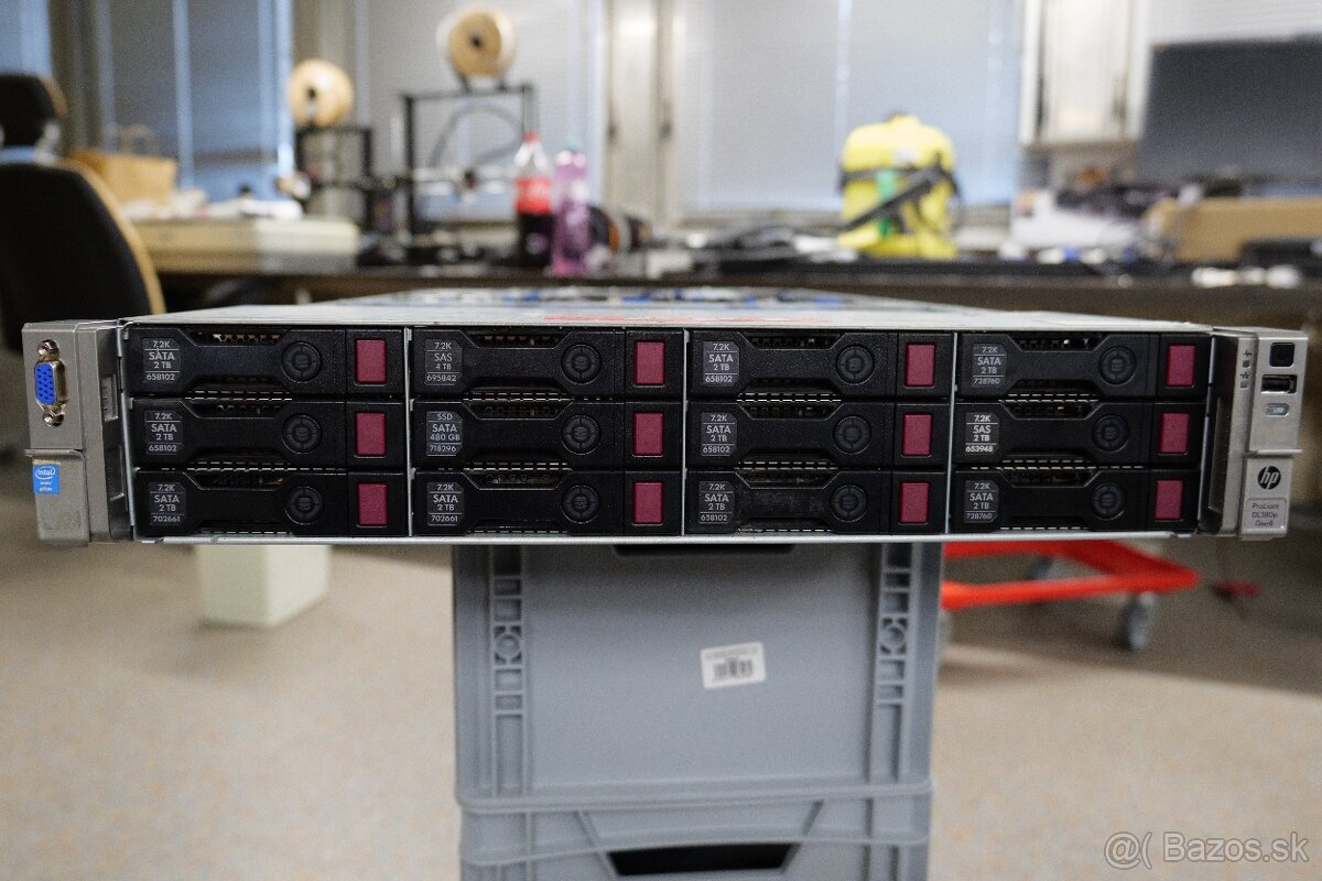 HP DL380 G8 LLF / E5-2650v2 / 192GB RAM