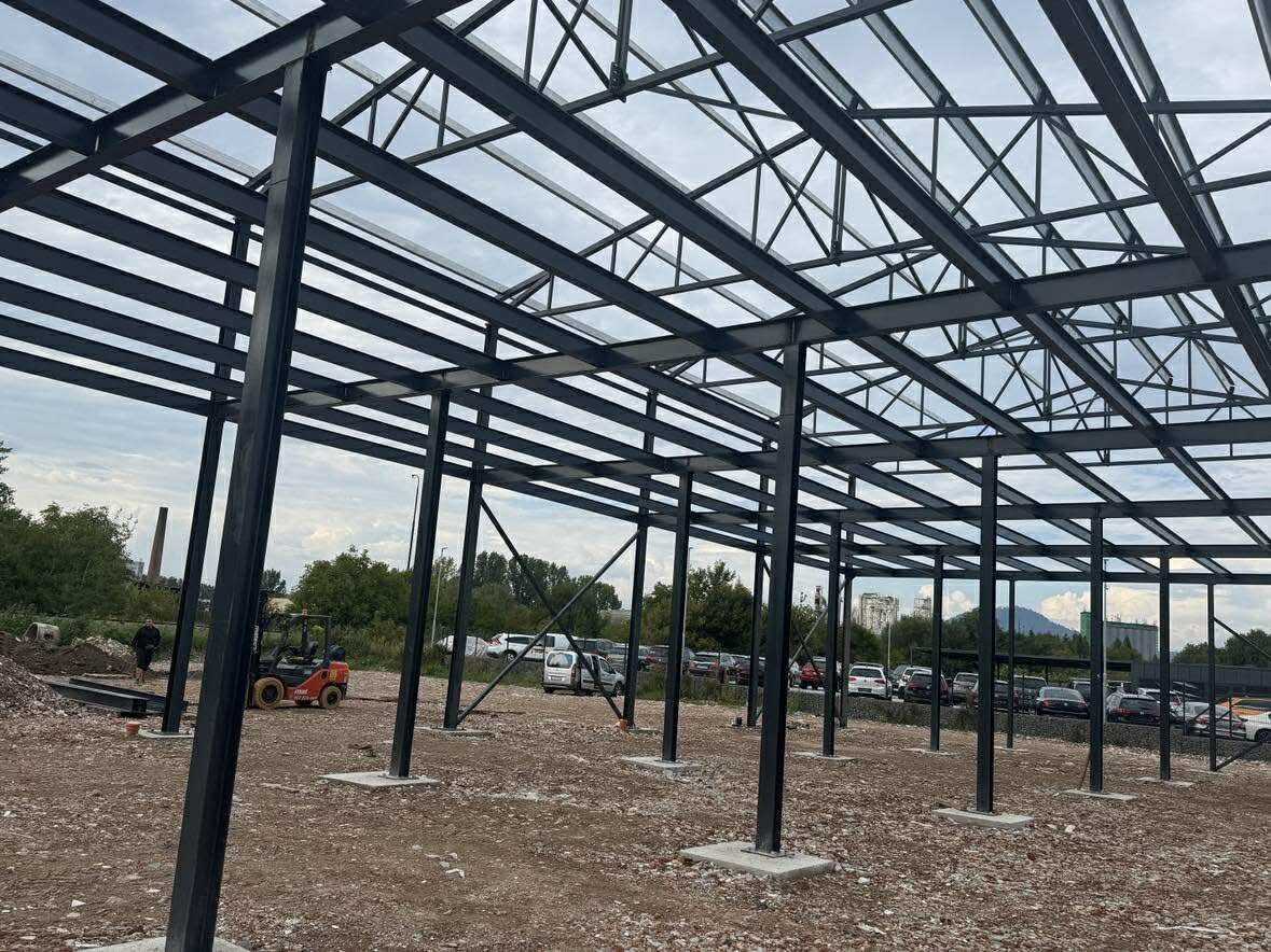 Konštrukcia haly 12x24x5m