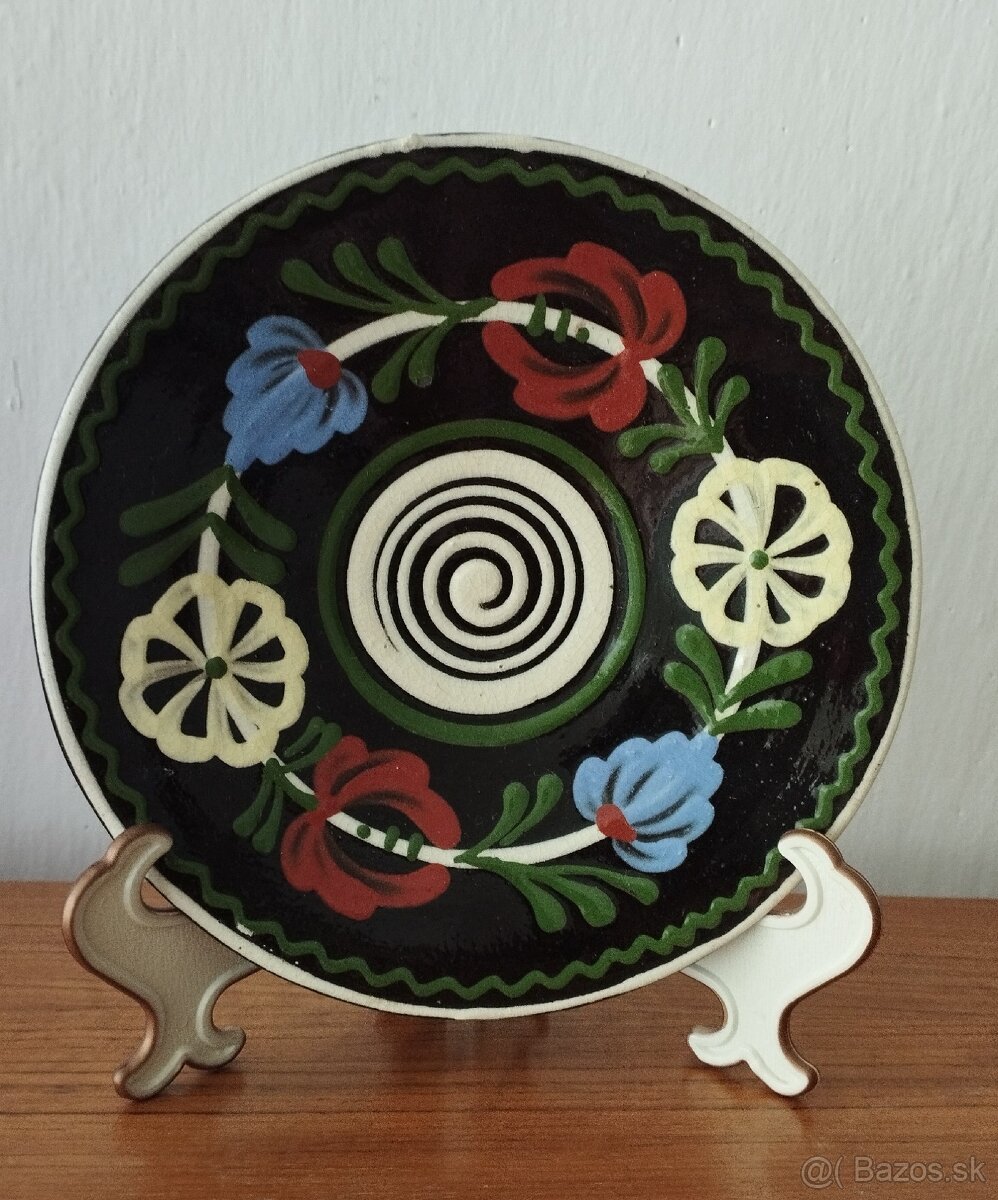 Keramický tanier - Pozdišovce - Topoľančin