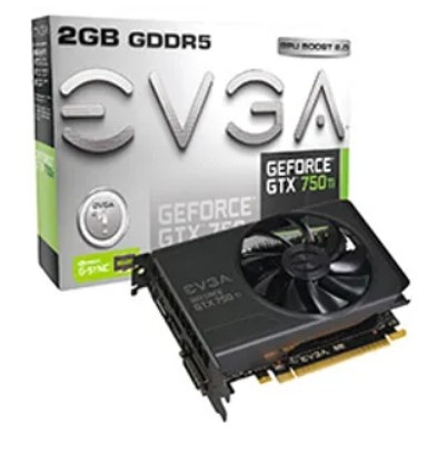 Grafika GPU EVGA GeForce GTX 750 Ti 2GB Superclocked