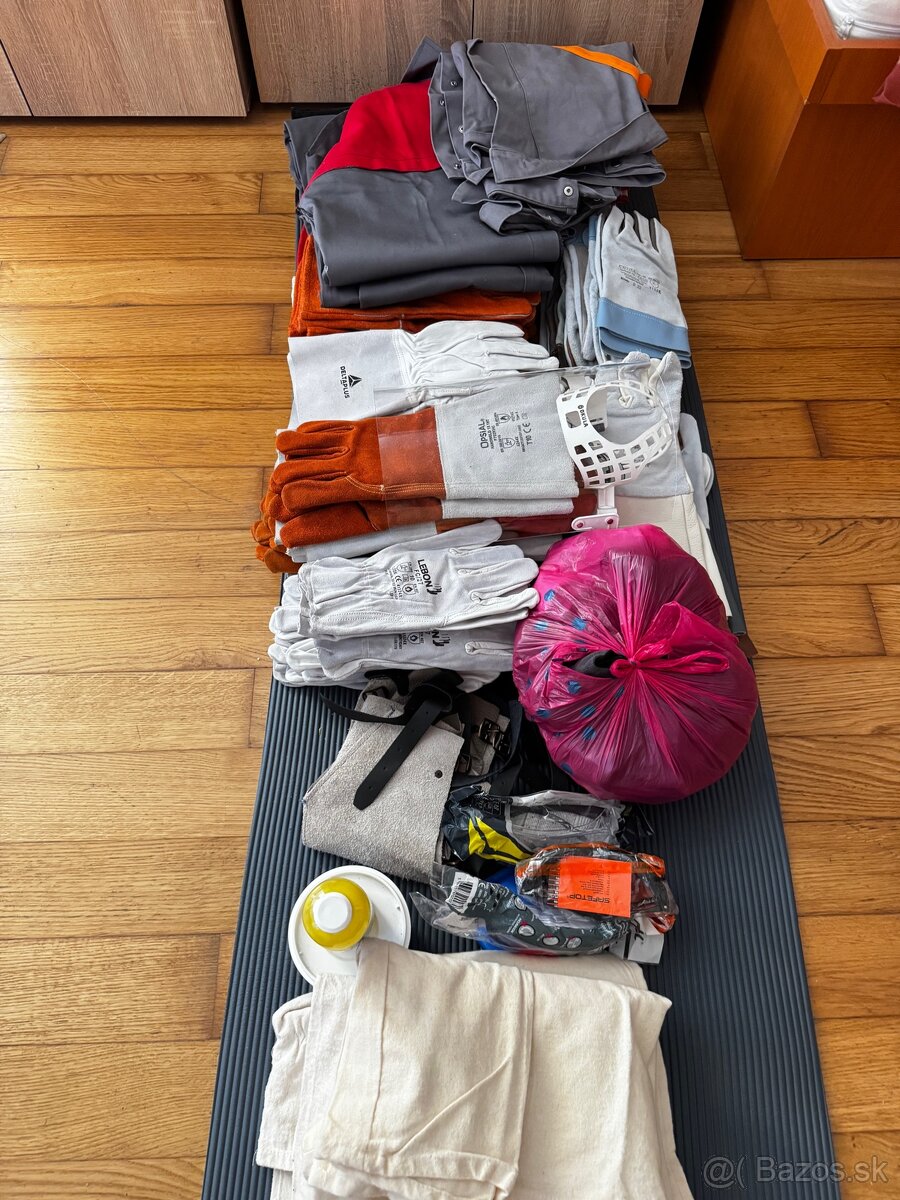 Rukavice pre zváračov, mechanikov a ostatných