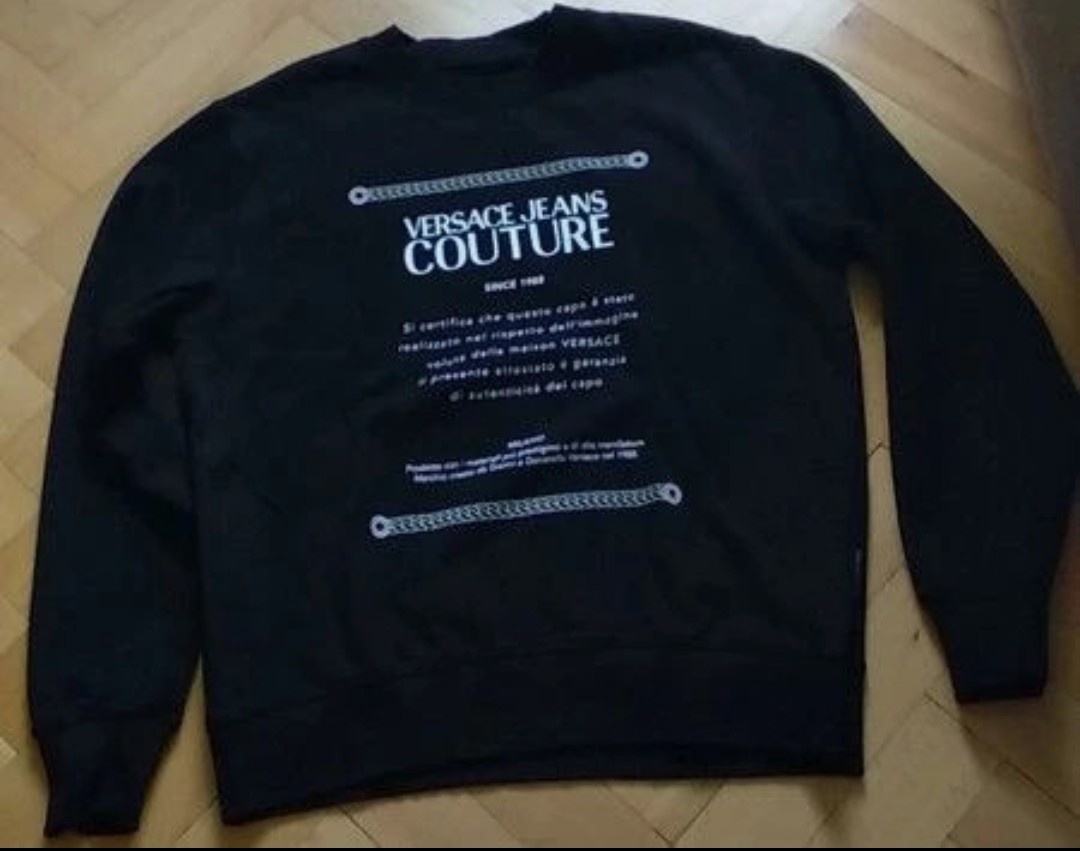 Čierna Versace Jeans Couture mikina