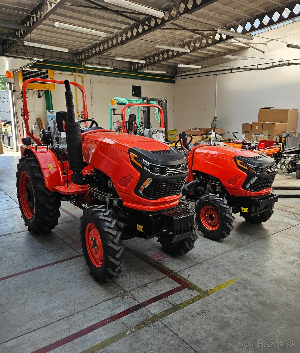 Traktor, malotraktor RHINO, 25, 35, 45 alebo 55 HP, AKCIA