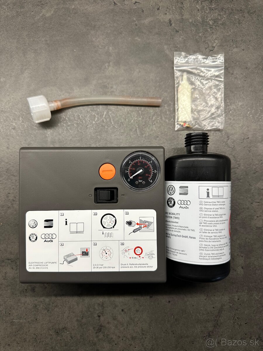 Dofukovacia sada vzduchový kompresor vw škoda audi seat