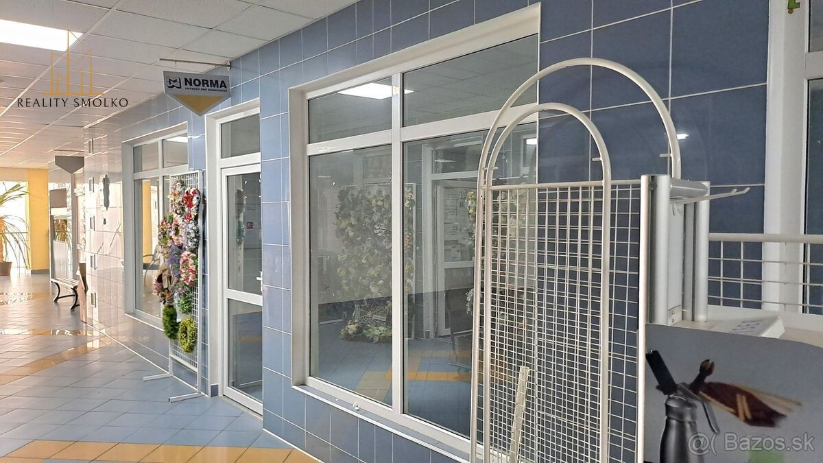 Obchodný priestor v centre mesta Humenné-prenájom