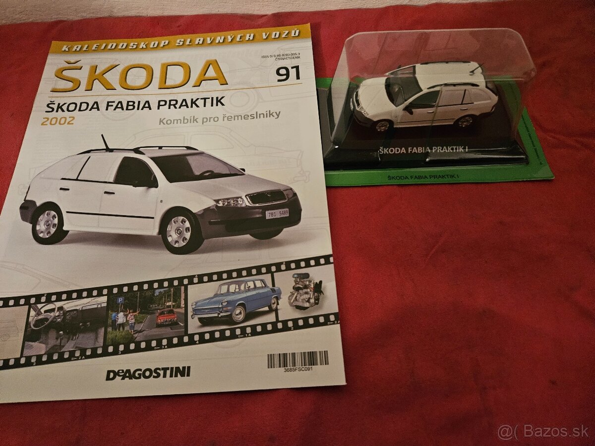 Kaleidoskop vozu Skoda c.91