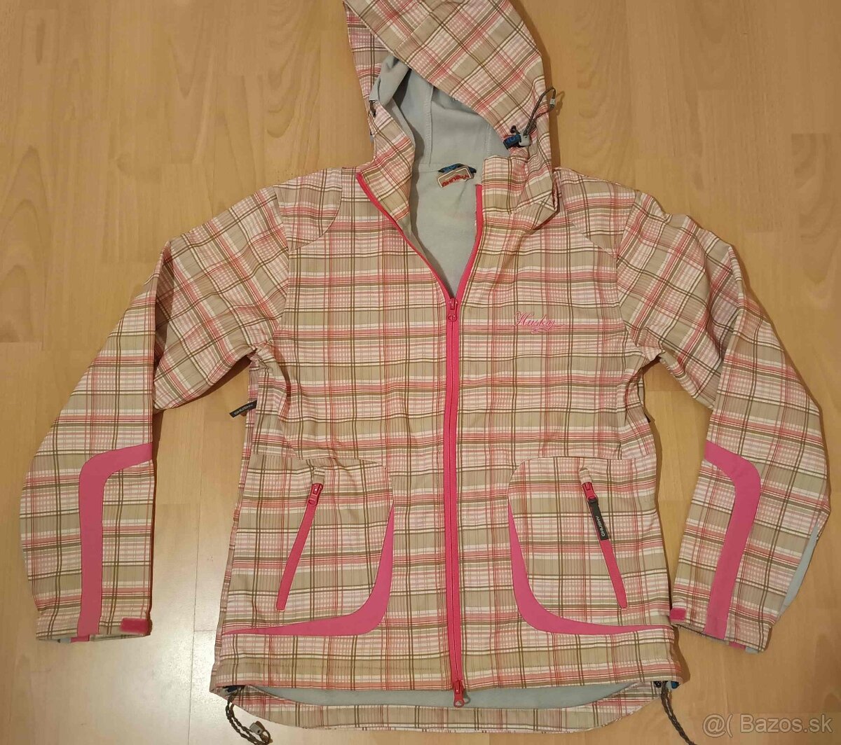 Jesenná vetrovka s kapucňou dámska HUSKY, veľkosť M