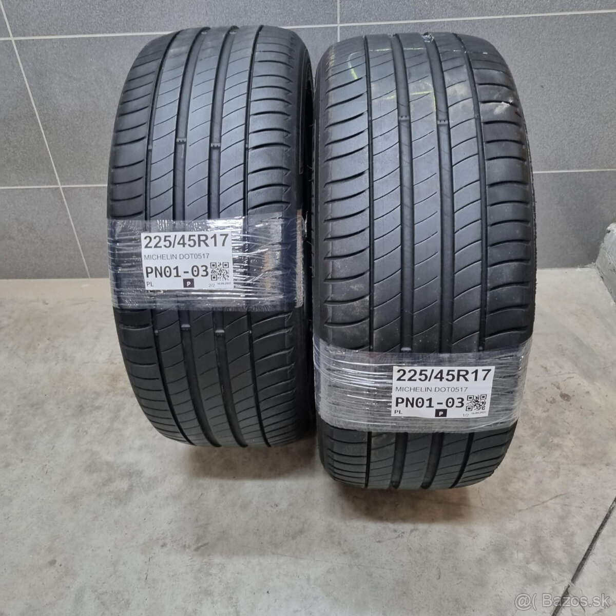 Letné pneumatiky 225/45 R17 MICHELIN