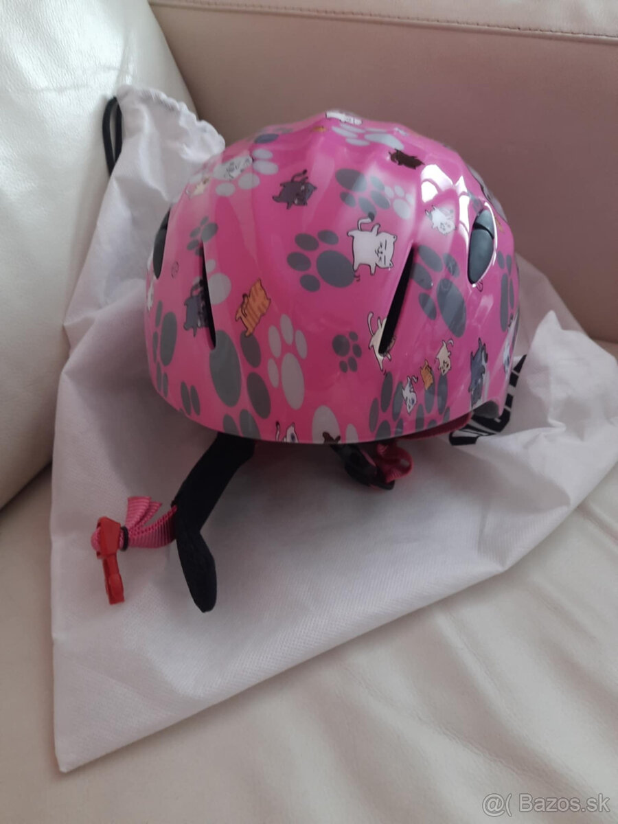 Detská lyžiarska prilba od 5 do 9 rokov, 48-52 cm.